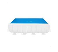 Cobertor rectangular Intex para piscinas Metal Frame azul 378x186 cm