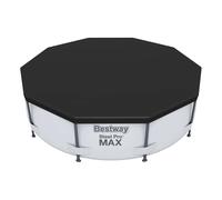 Cobertor Solar Lona Superior BESTWAY para Piscina Desmontable de varias medidas y modelos: rectangular, ovalado y circular de fácil instalación sobre el borde de la piscina. La lona evita que el agua