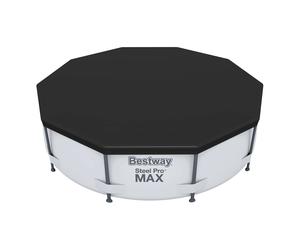 Cobertor Solar Lona Superior BESTWAY para Piscina Desmontable de varias medidas y modelos: rectangular, ovalado y circular de fácil instalación sobre el borde de la piscina. La lona evita que el agua