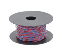 Cobinet schaltdraht yv 2x0,6/1,1 rojo/blau, 100 m