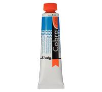 Cobra Color al óleo mezclable con agua Study - Azul cerúleo (ftalo) Tubo de 40 ml - Excelente resistencia a la luz - Sin disolventes