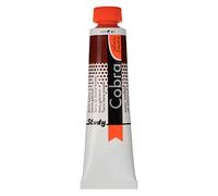Cobra Royal Talens Artists' Water Mixable Oil Color, 40ml Tube, Burnt Sienna (25054110)