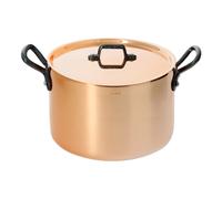 Cobre alto maceta con hierro fundido orejas O 24 cm Inocuidad de Buyer
