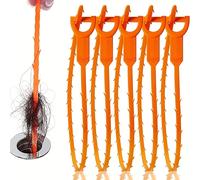 Cocina doméstica, inodoro, fontanería, fregadero, limpiador de pelo, herramienta de drenaje, inodoro con manivela, desatascador 3pc