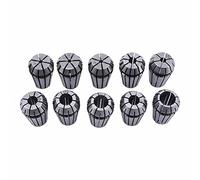 Cocoarm 10PCS ER16 1-10mm Juego de Portabrocas con Resorte, Máquina de Fresado CNC Herramienta de Torno Máquina de Grabado con Diseño de Auto Liberación para Máquina de Grabado CNC y