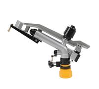 Cocoarm Aspersor de Riego, Pistola Aspersora de Impacto de Aleación de Aluminio con Boquilla Giratoria Automática de 360 Grados, Rango de 0,2 a 0,6 MPa de 18 a 36 M, para Riego de Césped de Jardín