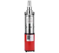 Cocoarm Bomba de Agua Solar Bomba Sumergible de Tornillo DC24V 50 M de Elevación 1,5 M3 por H Motor de Cobre Acero Inoxidable con Controlador Incorporado para Riego Estanque de Peces Uso en Barcos