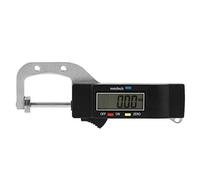 Cocoarm Calibre Digital, Medidor de Grosor con Pantalla LCD 0-25mm y Conversión Pulgadas/Milímetros, para Medición de Espesor de Materiales
