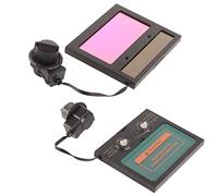 Cocoarm Careta de Soldadura TX500C, Lente Oscurecimiento Automático 110x90mm, con Panel Solar, para Máscara de Soldar