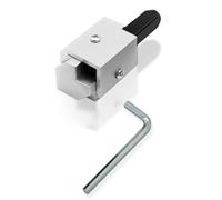 Cocoarm Cincel de Esquina de ángulo Recto, Cincel de Madera Cuadrado de Acero con Alto Contenido de Carbono, 4 Piezas de 0 a 12 Mm para Bisagra, Desbarbado, Marco de Cajón de Puerta, Herramienta de