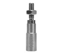 Cocoarm Clavadora Neumática Decorativa con Funda, Tipo 1620 de 5/8 | Acero inoxidable con pastilla magnética, rosca en espiral fácil de apretar a mano, profundidad de clavo ajustable para