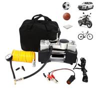 Cocoarm Compresor de Aire Portátil, 12V, Inflador de Neumáticos para Coche, Compacto, Rápido, 2.5 Bar