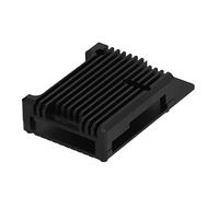Cocoarm Estuche para 3 Modelo B B+ Carcasa CNC de Aleación de Aluminio Negra, Oxidación Anódica, Enfriamiento Pasivo, Acceso a Puerto Abierto, para Proyectos Multimedia de Escritorio de Bricolaje