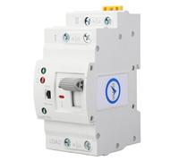 Cocoarm Interruptor de Transferencia Automática de Doble Alimentación 2P | Conmutador de Generador, PC Ignífugo, Contactos de Plata, CA de 50 o 60 Hz, Sistemas de Emergencia para el Hogar, Residencial