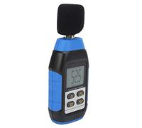 Cocoarm Medidor de Nivel de Sonido Medidor de Decibelios Portátil con Mini Micrófono de Condensador Bluetooth 30 a 130 DB Retroiluminación LCD Resolución de 0,1 DB para Uso en Fábrica, Carretera,