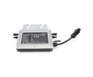 Cocoarm Microinversor WiFi, Aleación de Aluminio 800W Inversor de Conexión a Red Solar de Onda Sinusoidal Pura con MPPT Incorporado, Monitoreo sin Ventilador IP67 para Paneles Solares Domésticos y