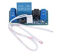 Cocoarm Módulo de relé Autoblocante Componentes Electrónicos Módulo de relé Biestable 250 V 10 A CA 30 V 10 A CC Panel Doble PCB para Lámpara Doméstica Electrodomésticos Control de Equipos de