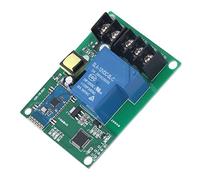 Cocoarm Módulo de relé Bluetooth Interruptor de relé de un Canal PCB 110 A 250 V CA Control de Aplicación Configuración del Temporizador 10 A 30 A Control Remoto Inalámbrico para Equipos de