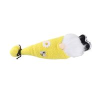 Cocoarm Muñeco sin Rostro Gnomo de Felpa, Adorno de Muñeca de Gnomo de Tela de Felpa 28 X 10 X 8 Cm Fondo Ponderado Decoración de Girasol Estable de Pie para Pascua Boda Cumpleaños Ventana de la