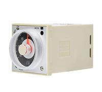 Cocoarm Relé de Tiempo, Temporizador de 8 Pines con Rango de 1.2s a 300h, 220VCA/24VCC/CA para Aplicaciones de Control (220VAC)