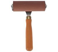 Cocoarm Rodillo de Goma Suave, Herramienta de Impresión Resistente de Goma Elástica para Manualidades, Distribución de Tinta sin Costuras para Grabado y álbumes de Recortes (10cm)
