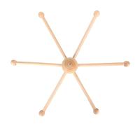 Cocoarm Soporte para Móvil de Cuna para bebé de Madera, Estructura Colgante con Seis Patas for Cuna