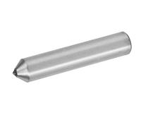 Cocoarm Tocador de Diamante, Herramienta Cónica de Muela Abrasiva de un Punto de 10 Mm de 0,4 Quilates con Vástago de Acero Al Carbono Soldado Al Vacío para Rectificado de Ruedas y Acabado de
