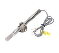 Cocoarm Transmisor de Sensor de Temperatura y Humedad Transmisor Tipo Conducto de Aleación de Aluminio 12 a 36 V CC 0 a 10 V Montado en la Pared para Monitoreo de Conductos de Aire HVAC 40 a 248 F