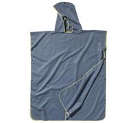 Cocoon - Microfiber Towel Poncho Ultralight - Toalla de microfibra 220 x 90 cm anchor grey