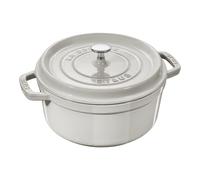 COCOTTE REDONDA, HIERRO FUNDIDO Truffle white 28 cm