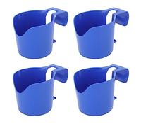 COCOYUEMA Portavasos para Piscina sobre el Suelo, a Prueba de derrames, Mango Fuerte, Soporte para Bebidas, 4 Uds.