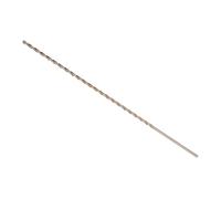 CoCud Helicoidales Taladros, 4mm Diámetro 300mm Total Longitud, M35 Alta Velocidad Acero Oro Óxido Helicoidal Taladro para Endurecido Metal Ebanistería Plástico Aluminio