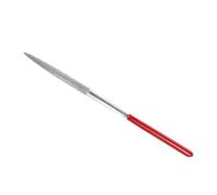 CoCud Lima de Aguja Recubierta de Diamante Grano 150 Vástago de 3mm Longitud de 140mm Herramienta de Afilado de Lima Media Redonda de Diamante para Metal Vidrio Piedra 1 Pieza