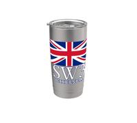 Codigo Postal Chelsea SW3 Londres Vaso térmico de acero inoxidable de doble pared