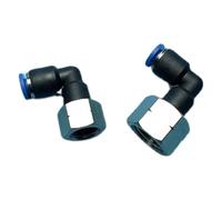 Codo de 90 grados, 1/8 "-1/2", hembra, 4, 6, 8, 10, 12mm, tubo latón neumático, conector conexión aire, liberación rápida(NPT,8mm,1/8")