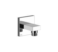 Codo de conexión a la pared Gessi Rettangolo 1/2, de seguridad intrínseca, 20169031, Color: cromado