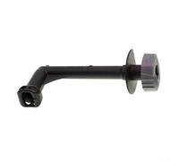 Codo de salida para lavadora a presión con abrazadera pieza de repuesto 4.064-047.0 compatible con Karcher K2 K3 Series Accesorios de máquina de limpieza de alta presión, color gris