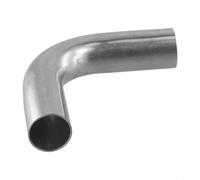 Codo de tubo de acero inoxidable 90°, codo de mandril pulido 304, acero inoxidable 304, para tubo de escape de coche, soldadura DIY (diámetro a elegir) (25 mm)