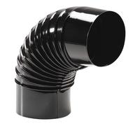 Codo esmaltado negro 90º ø 200 mm