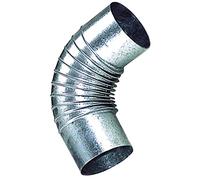 Codo Estufa Galvanizado de 110 mm. 90°.