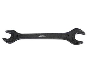 Cofan 09512131 - Llave fija reforzada doble boca (18-21 mm) color negro