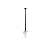 Cofan 09519332 - Horca con mango (metal, 280 x 1450 mm, 5 puas)