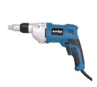 Cofan Atornillador eléctrico para paneles de yeso 600 W 2400 rpm, velocidad variable, mango ergonómico