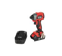 Cofan Atornillador Percutor Sin Escobillas | Puntas 1/4" Hex | 1900, 2800 y 3600 Rpm | Cargador y Batería Li-Ion 20V y 2,0 Ah