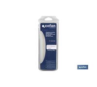 COFAN - Blíster de cola termofusible en barras de Ø12 y 200 mm de longitud | Color transparente en envases de 280 gramos
