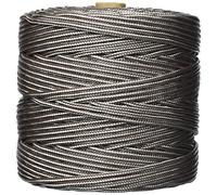 Cofan Bobina de cordón trenzado de polipropileno 5 mm, 200 m, blanco/azul