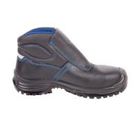 COFAN - Bota de Piel | Color Negro | Cierre de Velcro | Seguridad S3 | Modelo Urian | Puntera de Carbono Light