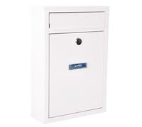 Cofan – Buzón de correo para exterior – 320 x 215 x 85 mm – Blanco, Negro y Verde