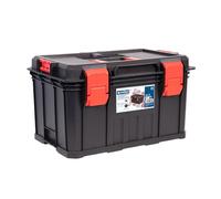 Cofan Caja de herramientas modular con separadores, cierres ABS, bisagras metálicas, Capacidad de carga de 50 kg, Caja resistente a impactos, Compatible con set modular Cofan