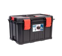 Cofan Caja de herramientas modular con separadores, cierres ABS, bisagras metálicas, Capacidad de carga de 50 kg, Caja resistente a impactos, Compatible con set modular Cofan